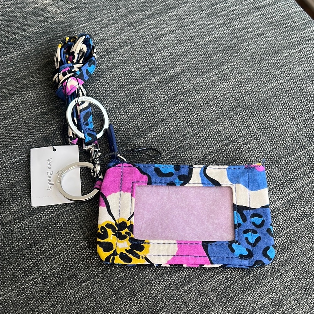 Vera Bradley Lanyard and Wallet